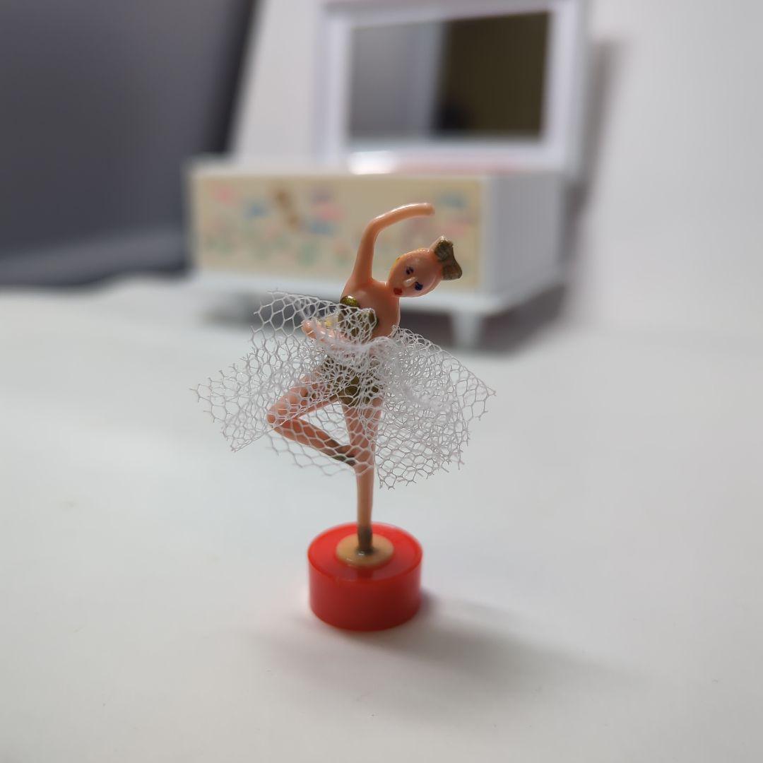 希少】水森亜土 亜土工房 バレリーナが踊る オルゴール 昭和レトロ