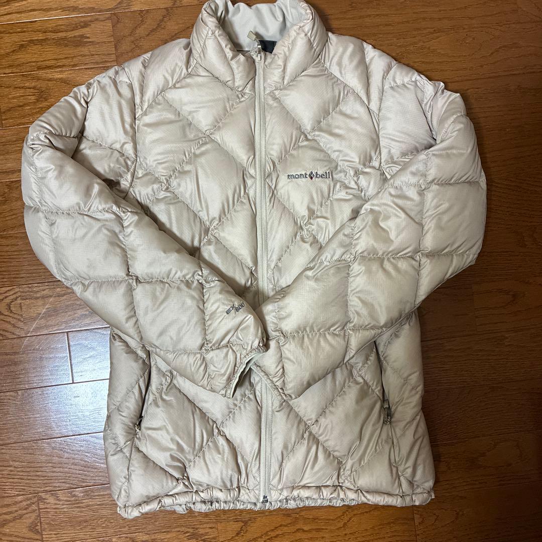 mont-bell XL ベージュ ダウンジャケット 中古・古着通販】mont-bell (モンベル) ダウンジャケット ベージュ