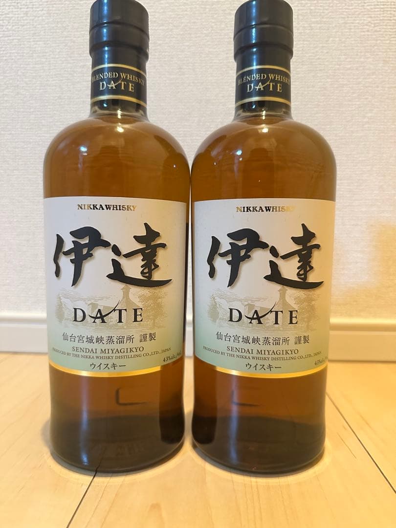 ニッカ　ウイスキー　伊達 2本セット ニッカウヰスキー（NIKKA WHISKY） ニッカ ウイスキー飲み比べセット