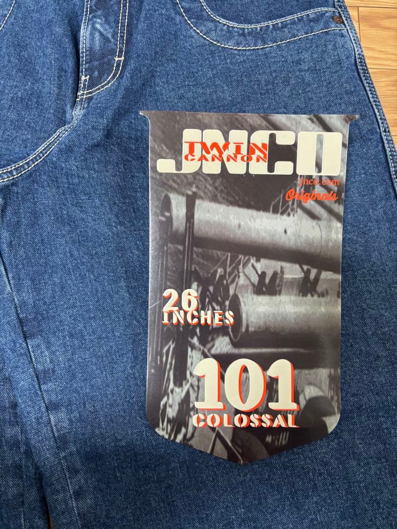 JNCO jeans 101 twin canon バギーデニム 36W×32L - メルカリ