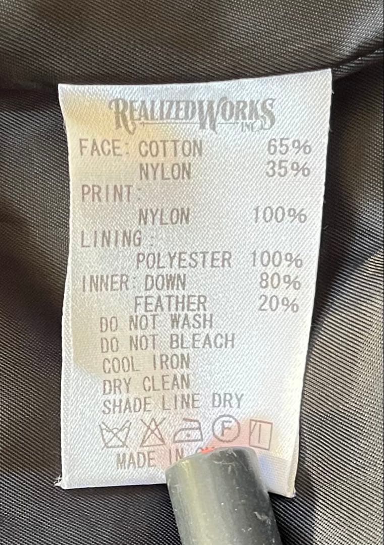 クライミー ダウンベスト CALEE ネイバーフッド ラディアル WTAPS