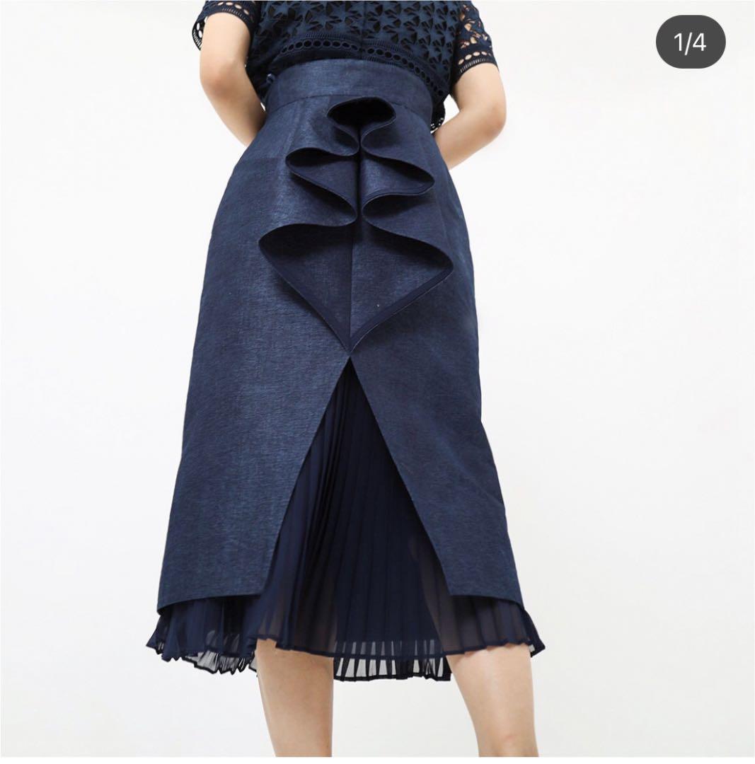 she tokyo シートウキョウ kelly tight denim TWRHLL by Christie Brinkley Belted Wide-Leg Ankle Jean | HSN