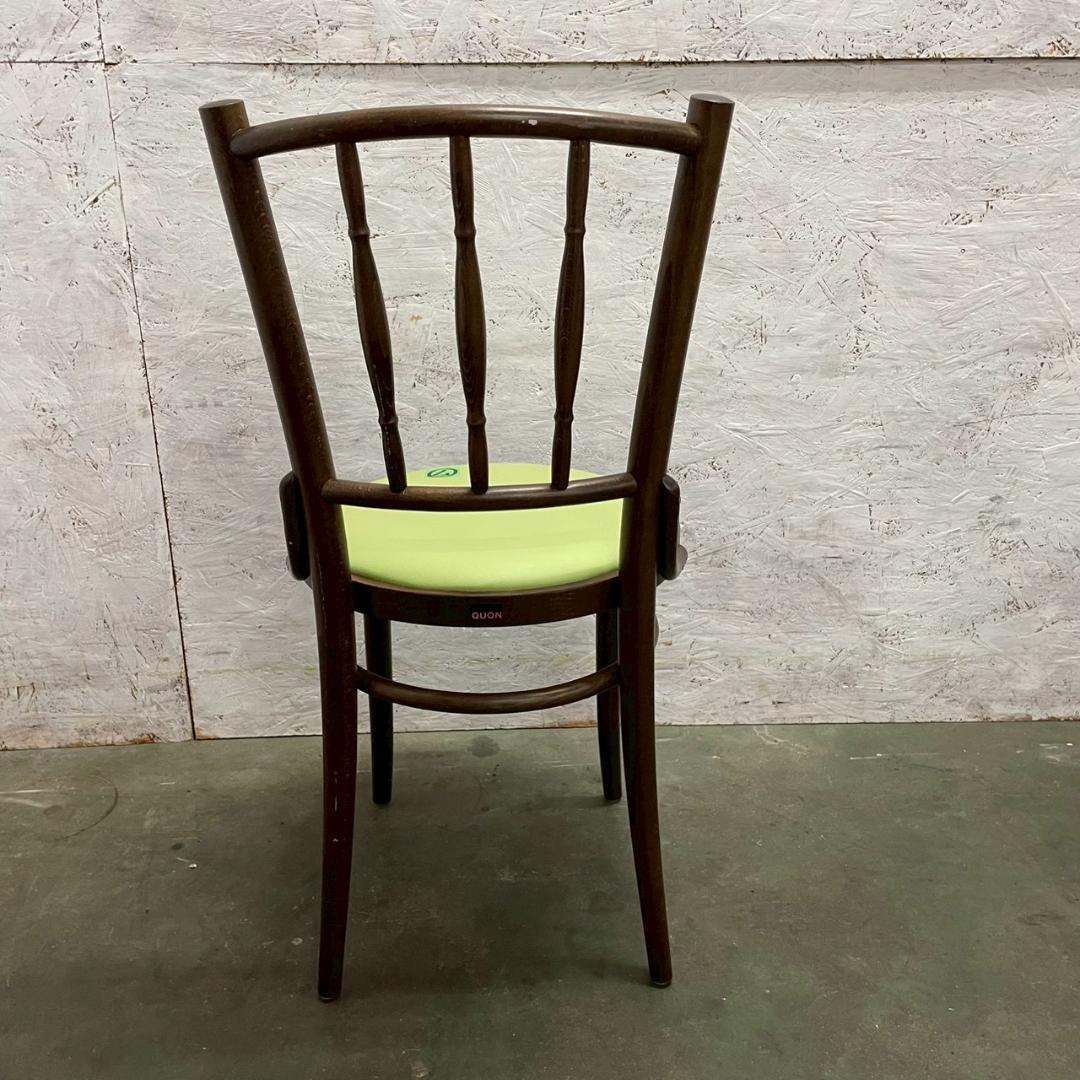 TON トン ベントウッドチェア チェコ製 曲木椅子 グリーン ⑦ A1646