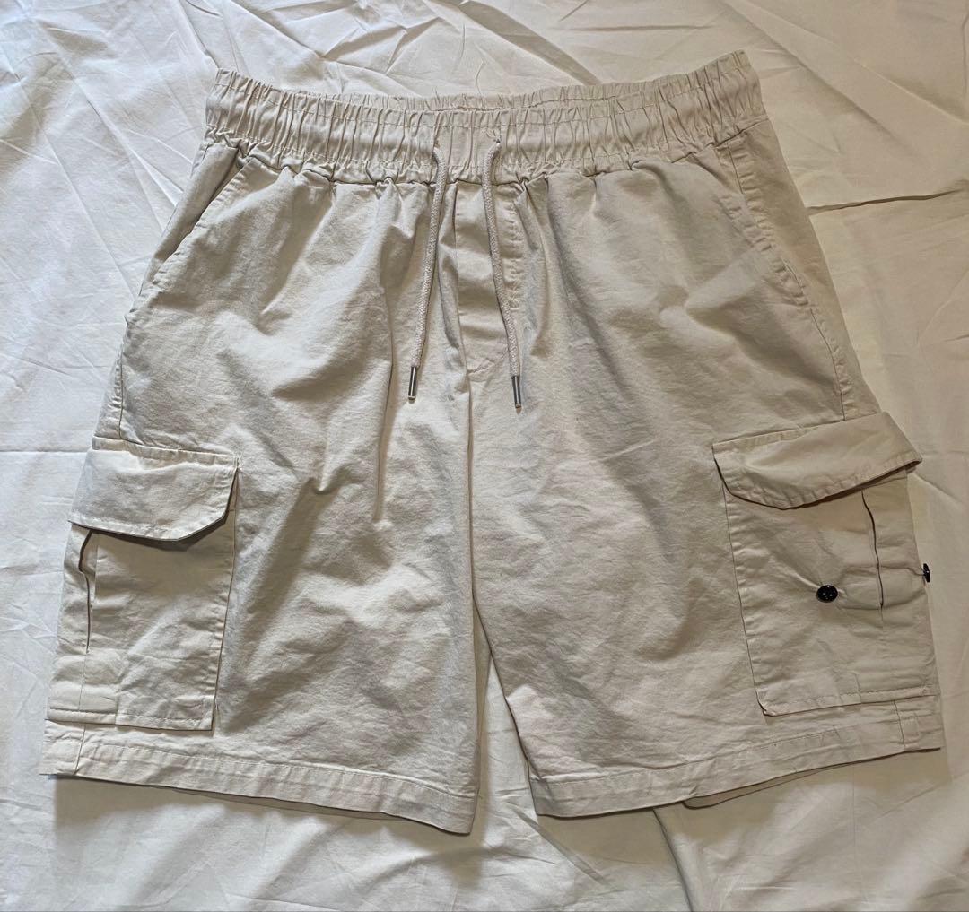 パンツ STONE  HALF CARGO PANTS IVORY 13AW 楽天市場】ストーンアイランド STONE ISLAND メンズ カーゴパンツ