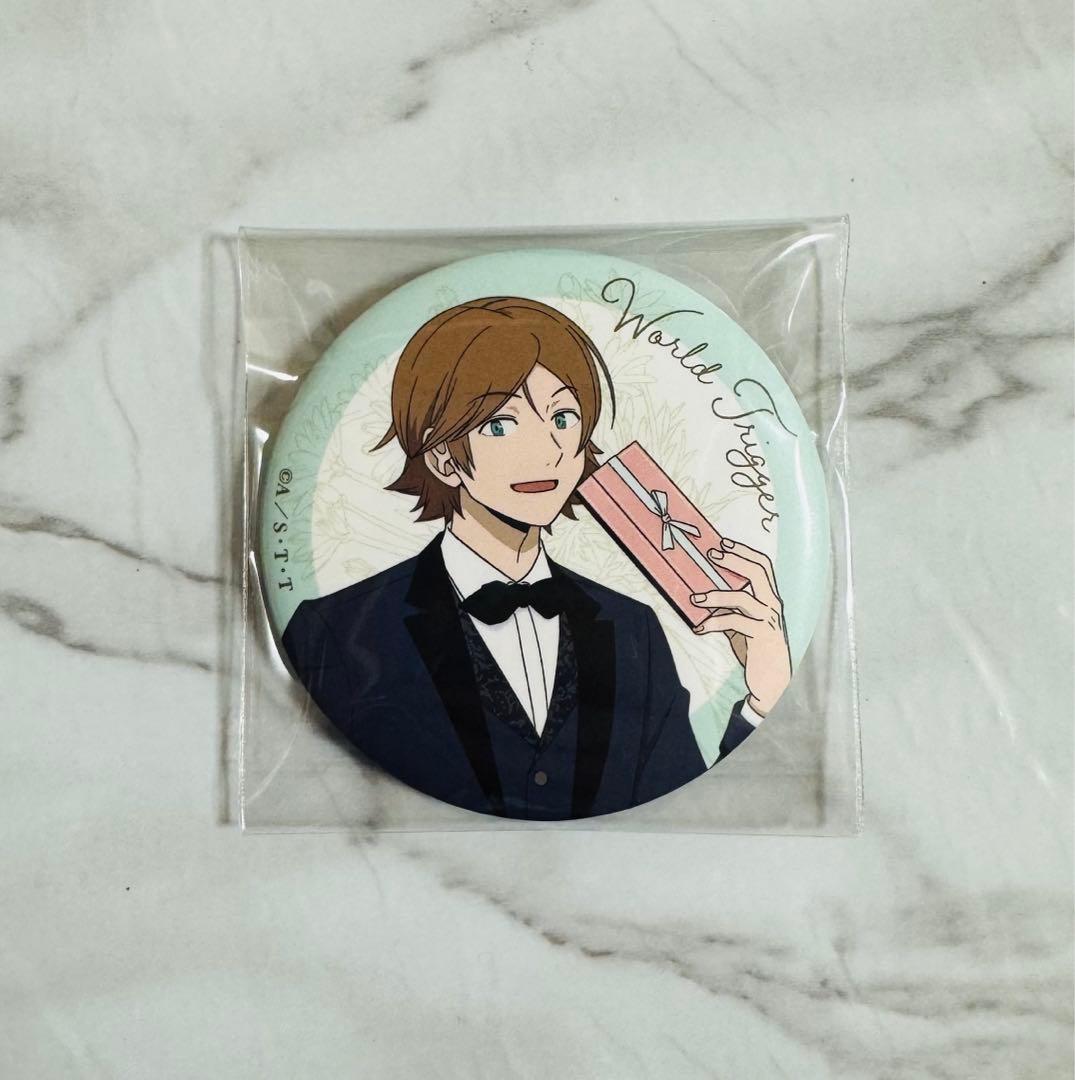 ワールドトリガー 中外鉱業 缶バッジ 王子一彰 - メルカリ