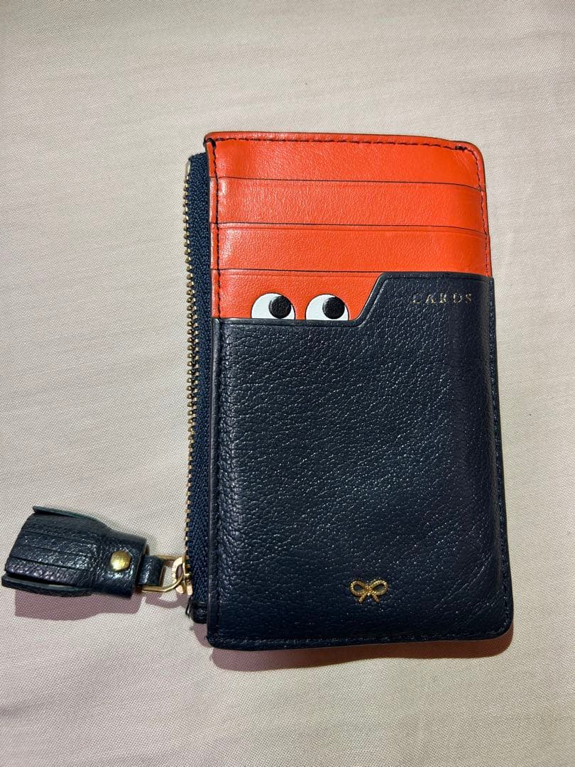 Anya Hindmarch ケース オレンジ/ブラック Eyes テクノロジー・ケース | Anya Hindmarch JP