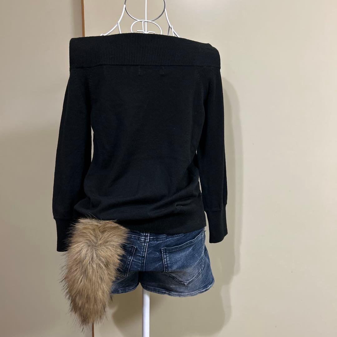 y2k 平成ギャル オフショルダー ダブルジップ ダークコア グランジ