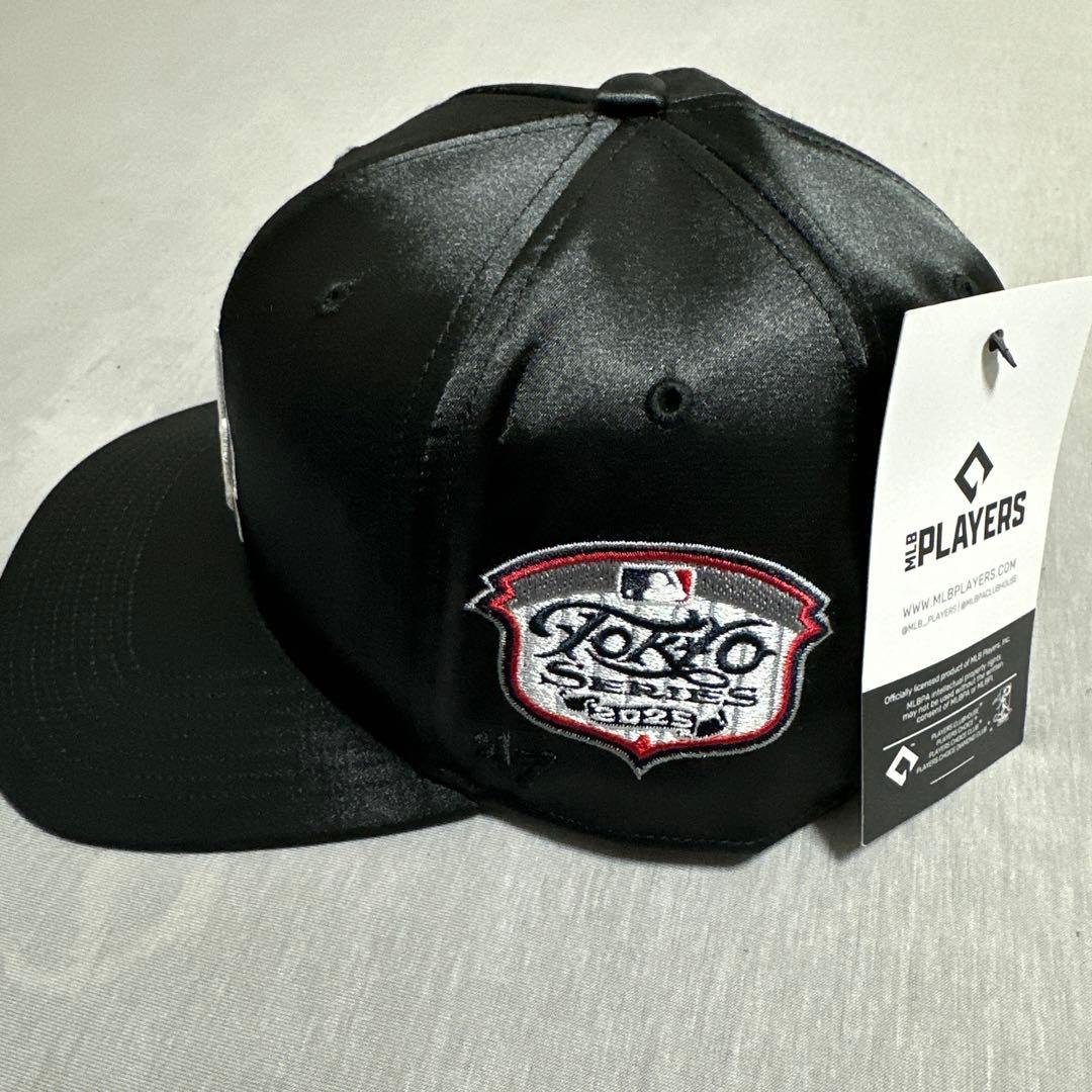 MR. CARTOON 47 コラボキャップ ブラック ドジャース 山本由伸 - メルカリ