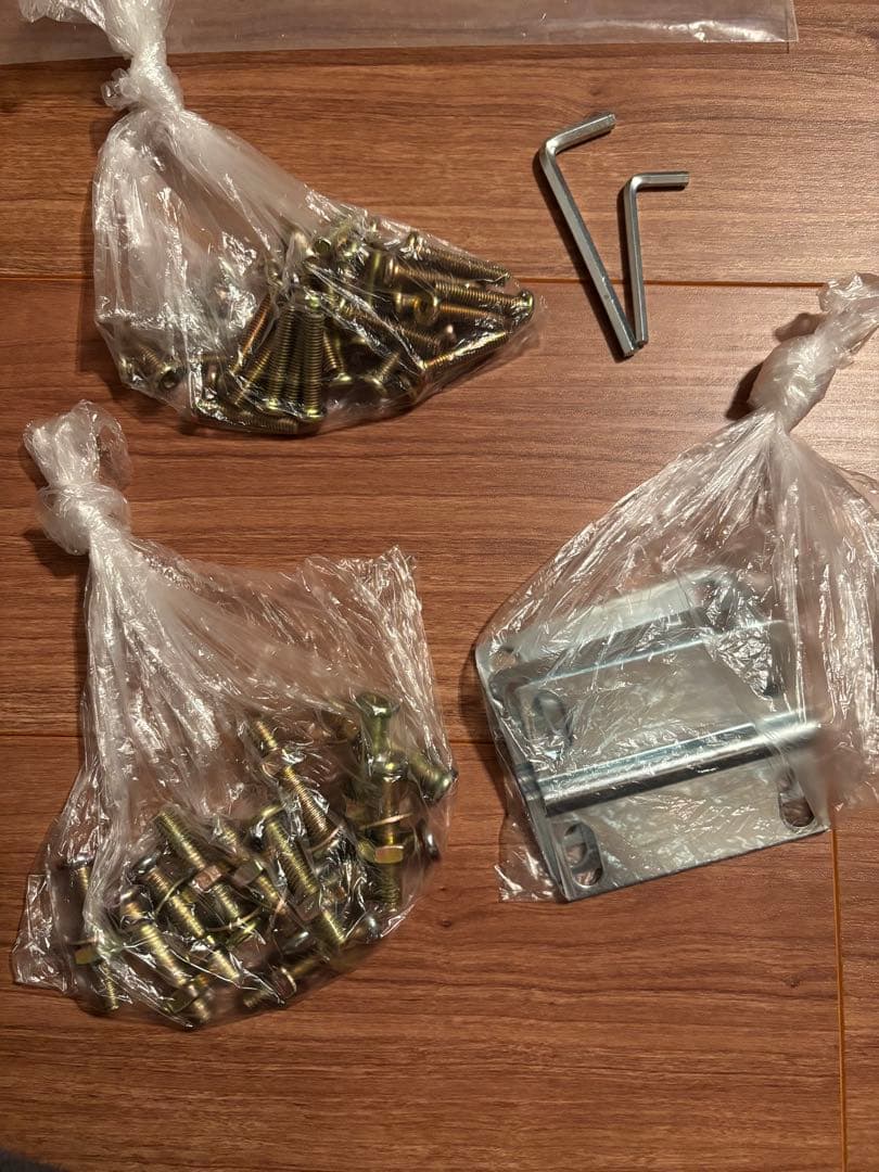 ざわち 倉庫整理出品中さま専用】LOWYA 木目調ローベッドセミダブル