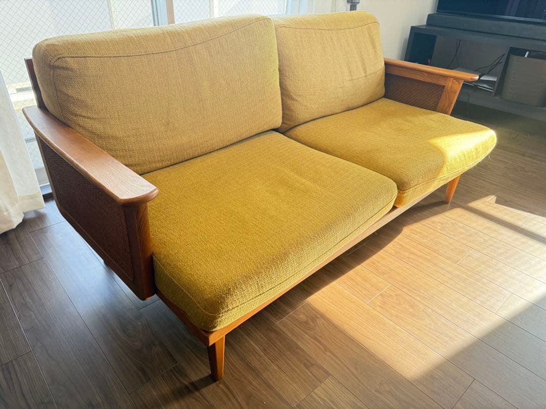 unico OTTE カバーリンクソファ 2.5人掛け - メルカリ