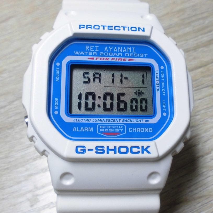 yyyカシオ ジーショック DW-5600VT ヱヴァンゲリヲン 綾波レイ 綾波G-SHOCK、再び――ヱヴァンゲリヲン新劇場版「G-SHOCK」限定モデル