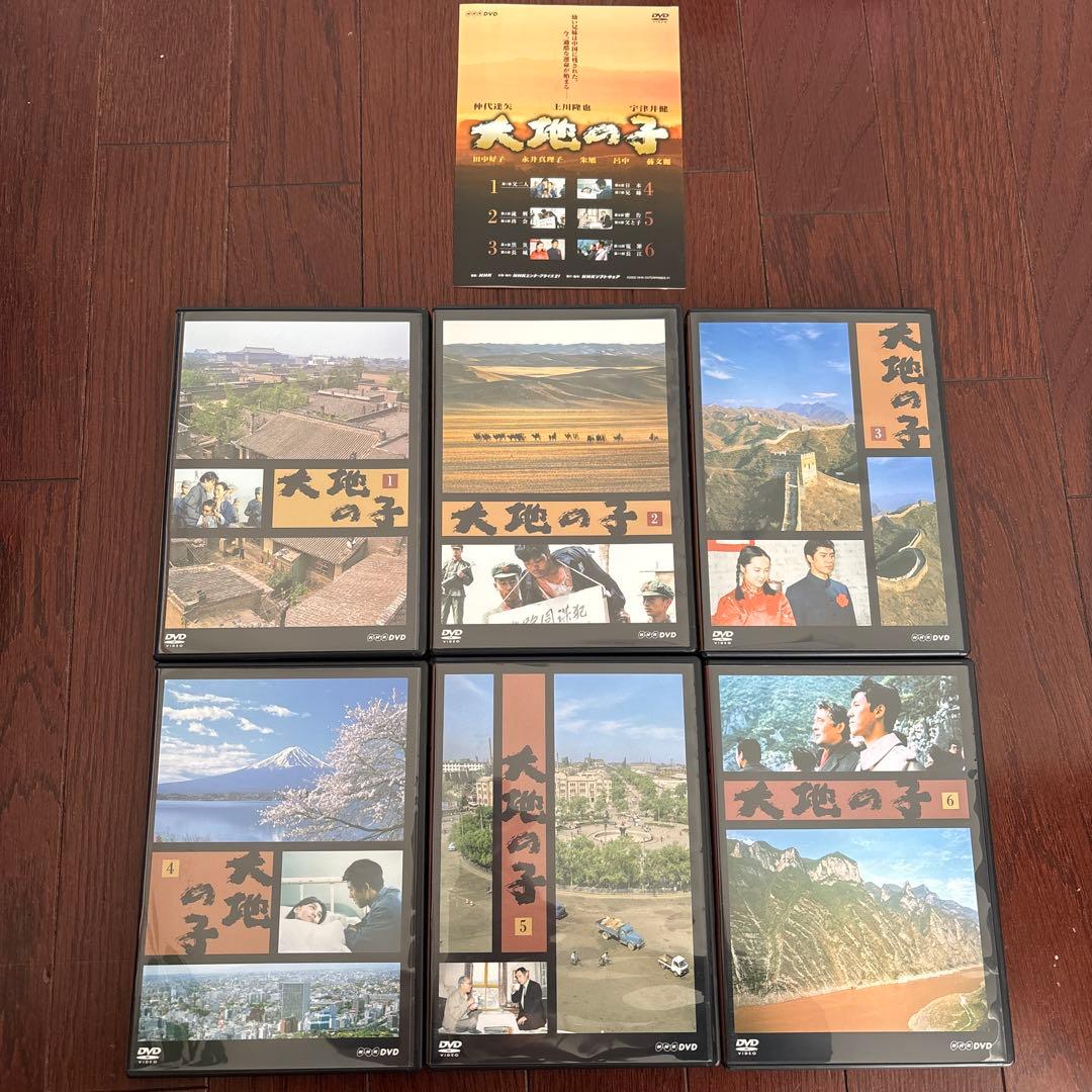 限定値下げ　大地の子 DVD 全巻 全集 6枚組