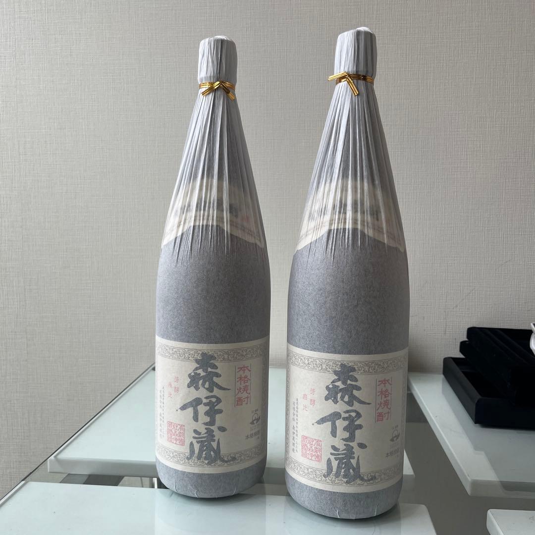 森伊蔵 焼酎 2本セット一升瓶 森伊蔵 【福岡県内発送限定】本格焼酎 1800ml 25度 一升瓶 かめ壺焼酎