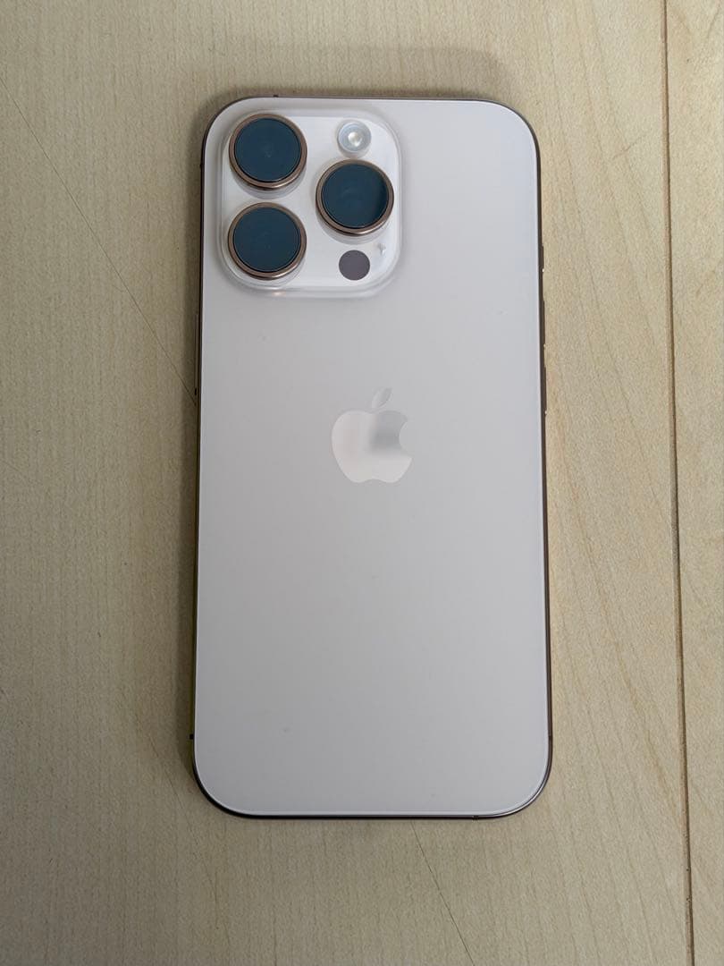 「美品」　iPhone 16 pro 128GB デザートチタニウム iPhone 16 Pro 128GB - デザートチタニウム（SIMフリー）[整備済製品