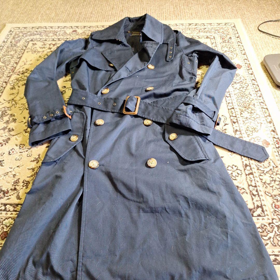 即日発送 Polo Ralph Laurenポロラルフローレン 紺トレンチコート