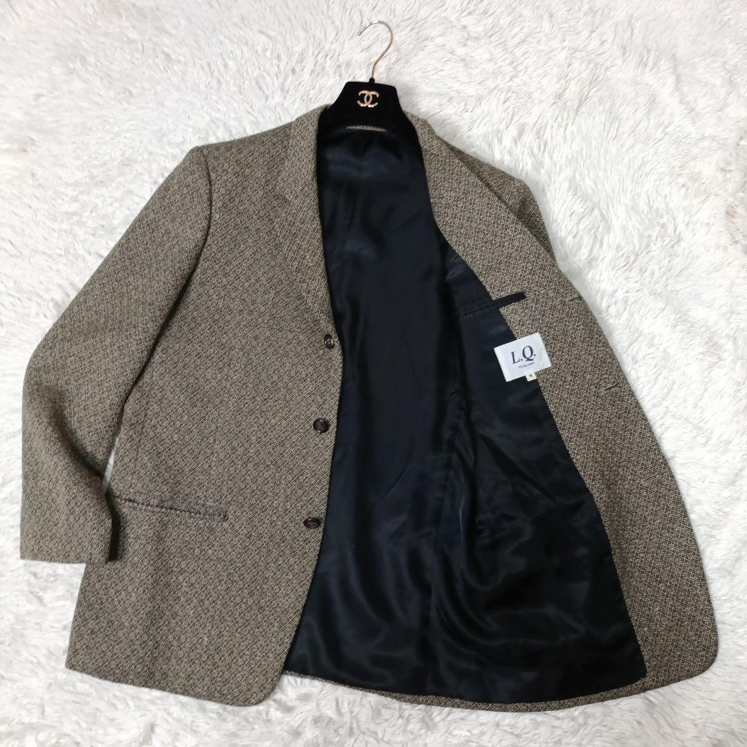 美品・超希少■L.Q. Y's for men ジャガード テーラードジャケット 美品・超希少□L.Q. Y's for men ジャガード テーラードジャケット