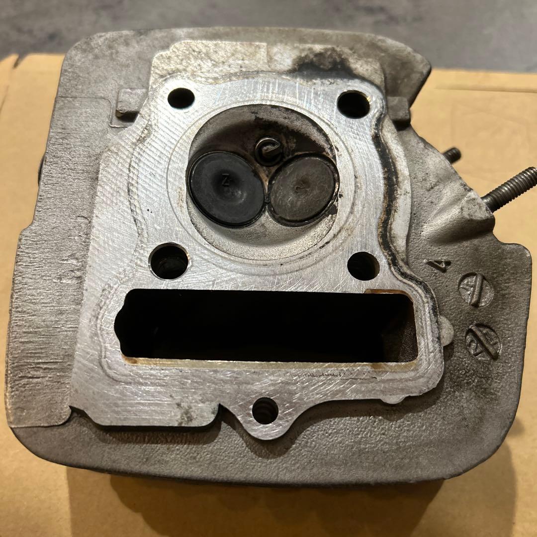 エイプ100 純正シリンダーヘッド キタコ強化バルブスプリング - メルカリ