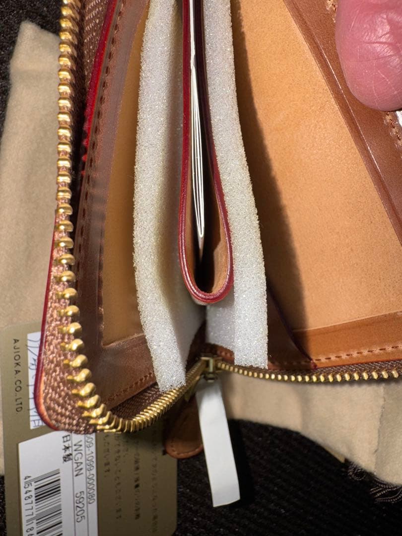 未使用】GANZO 伊勢丹新宿限定L ZIPパース シェルコードバン - メルカリ