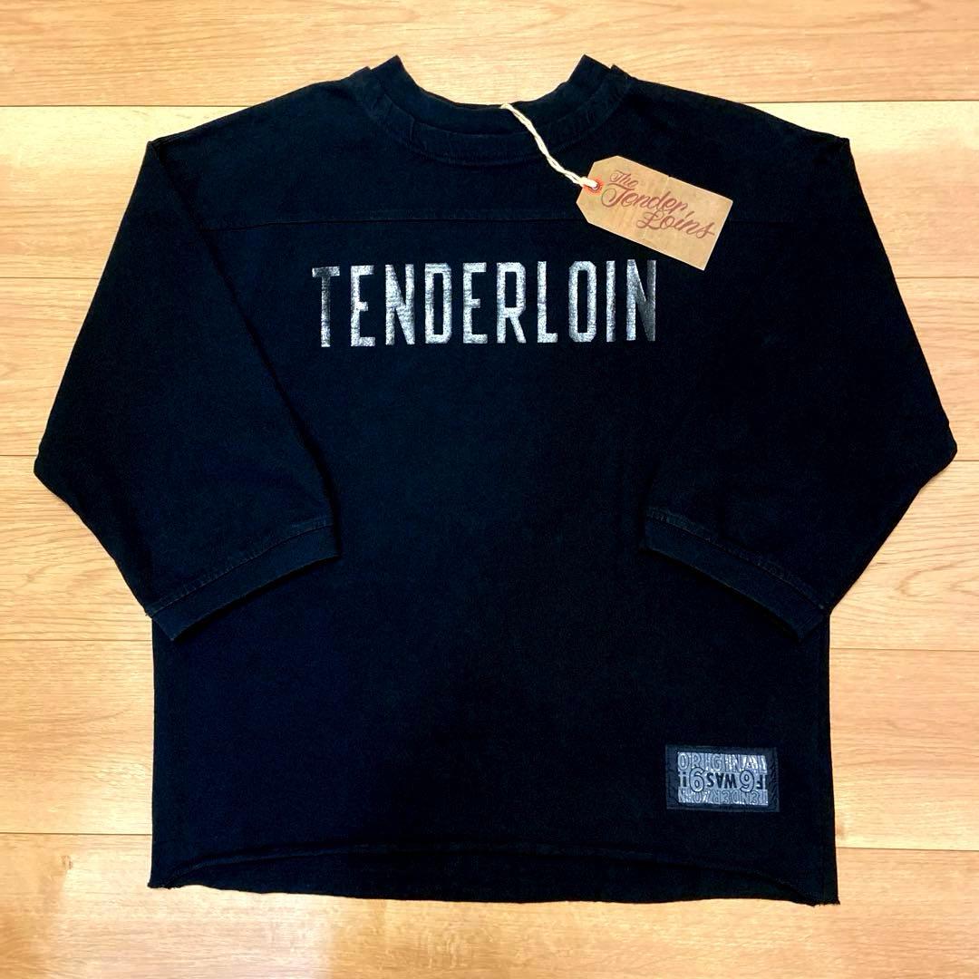 希少品！TENDERLOIN テンダーロイン FOOTBALL SHTブラック - メルカリ
