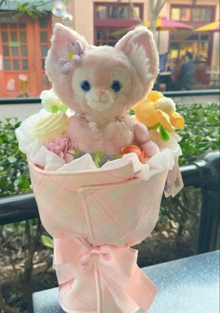 上海ディズニー リーナベル お花 ぬいぐるみ - メルカリ