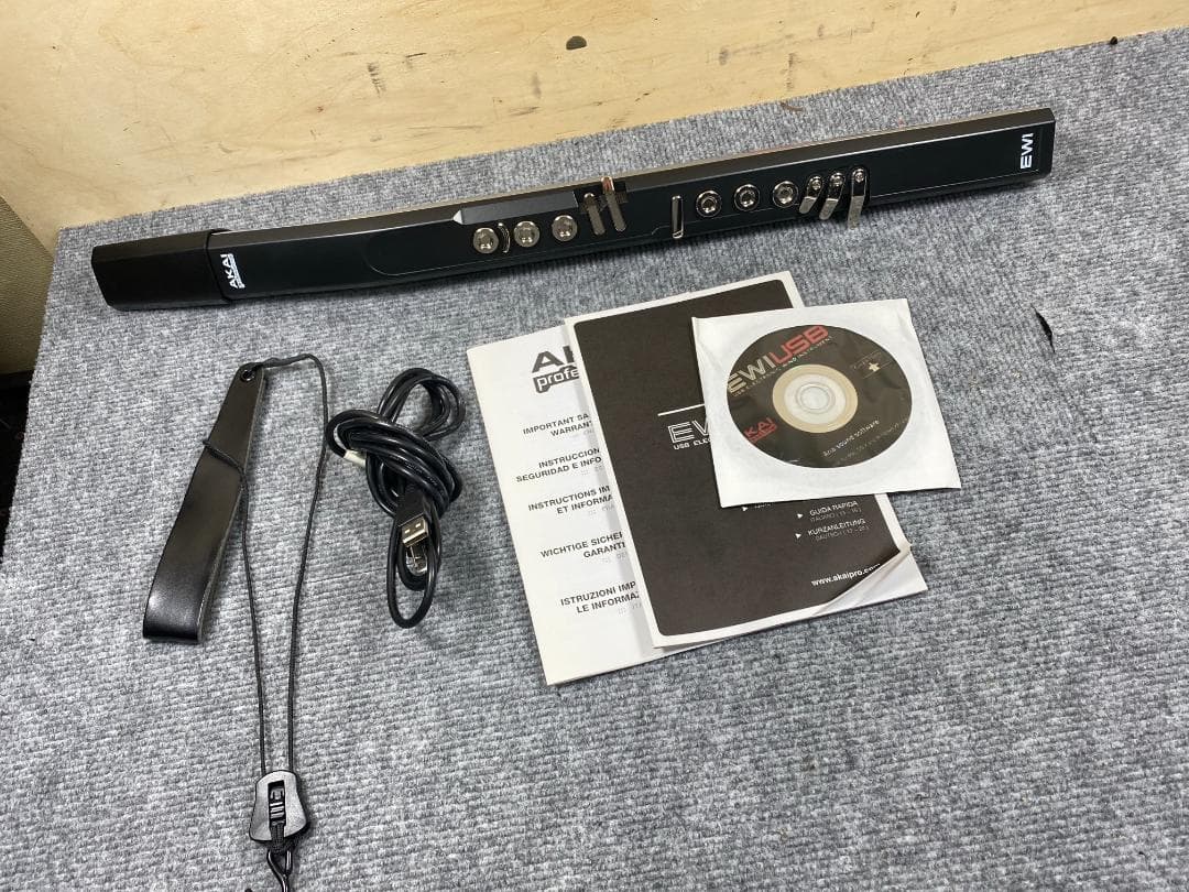 815 AKAI EWI USB ウインドシンセ midi コントロール Amazon.com: AKAI PROFESSIONAL EWI USB - Electronic Wind Instrument