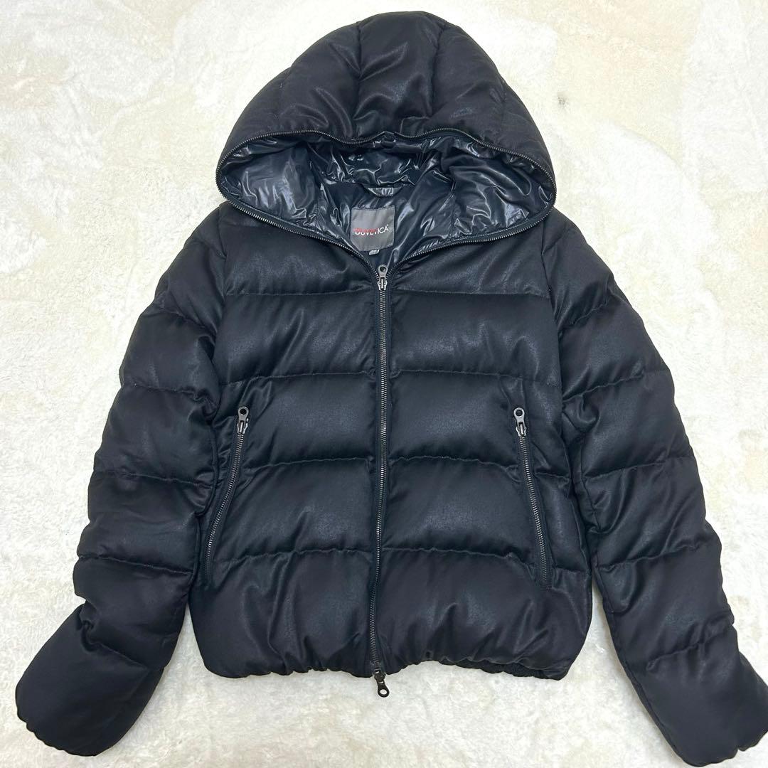 美品】井川遥着用 デュベティカ カシミヤ ダウンTHIADUE グレー 38