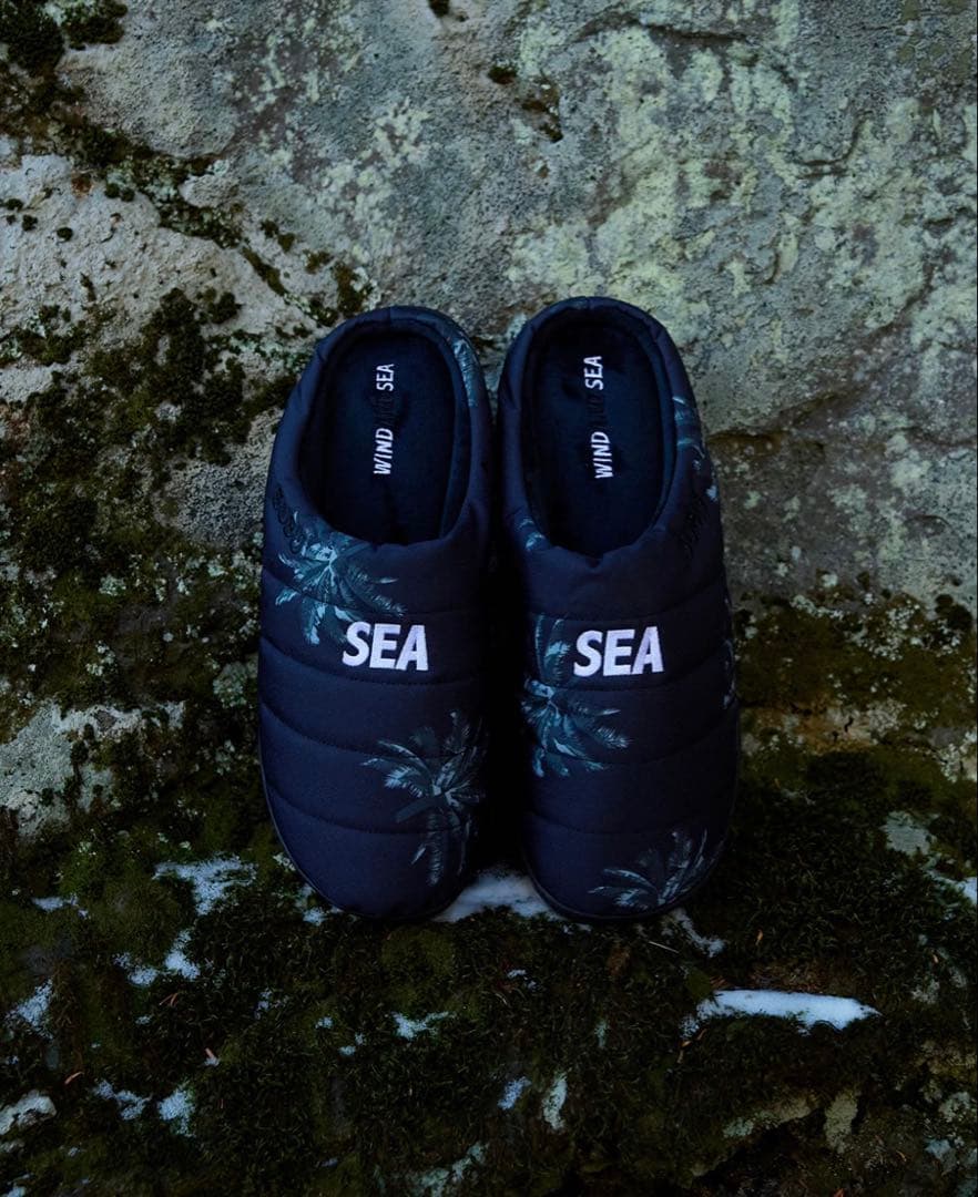 SUBU x WDS CORDURA® BlackPalmTree Sandal SUBU x WDS Sandal – WIND AND SEA