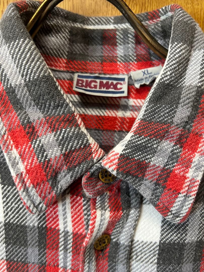 BIG MAC チェック柄ネルシャツ XL BIG MAC / FLANNEL CHECK L/S SHIRT