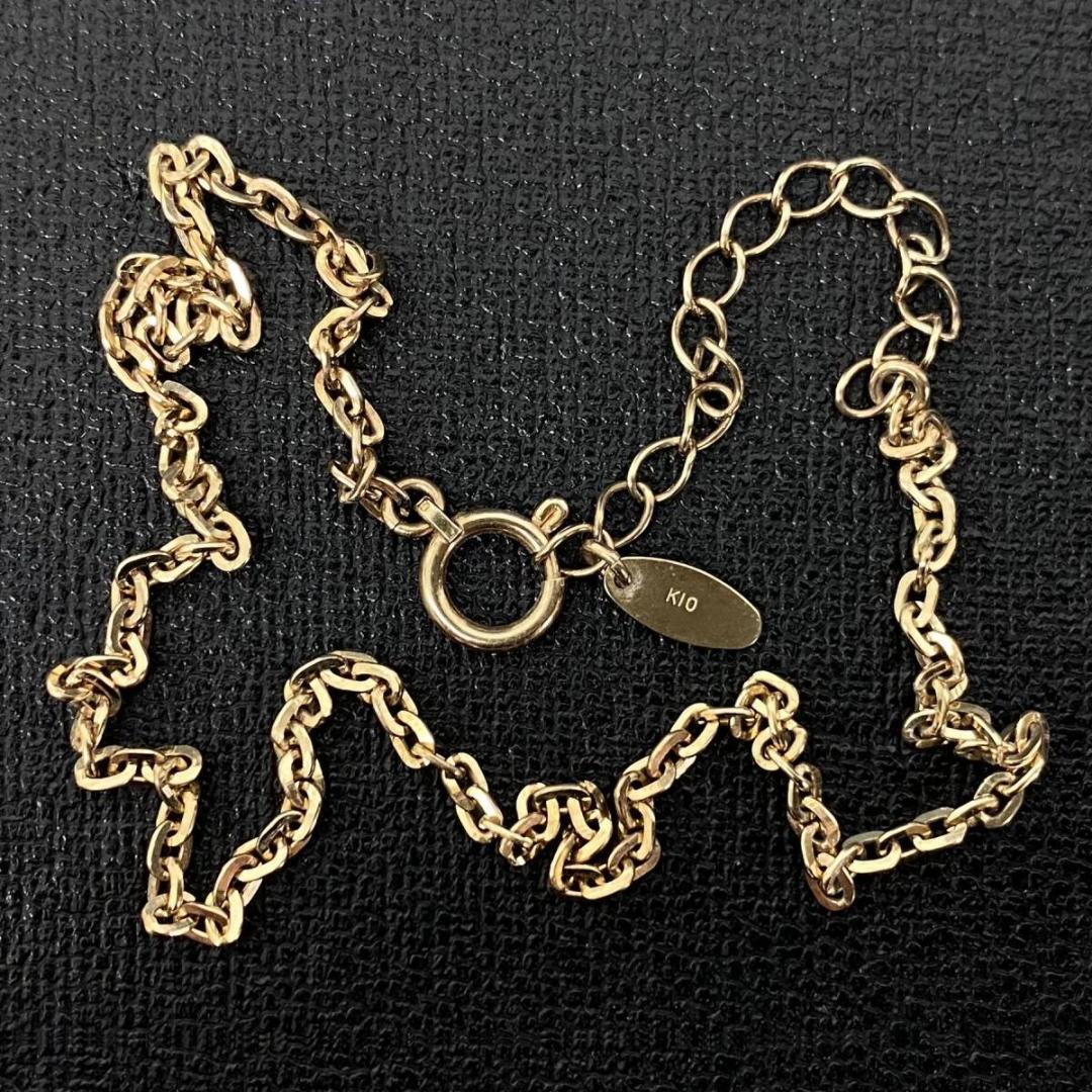 AVALANCHE K10 ゴールド チャーム チェーン アンクレット - メルカリ