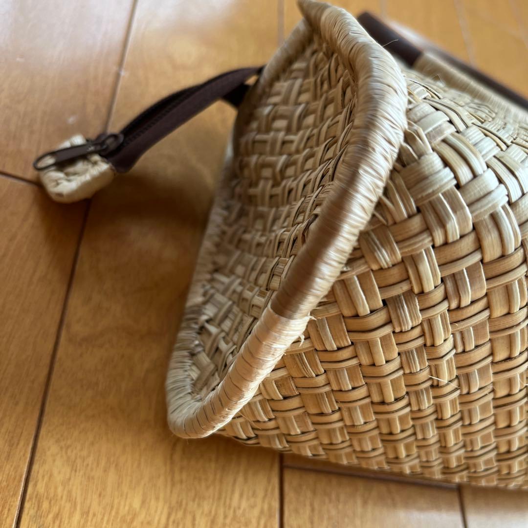 美品 ラウハラ ハワイ フラ ハンドバッグ バッグ カゴバッグ - メルカリ