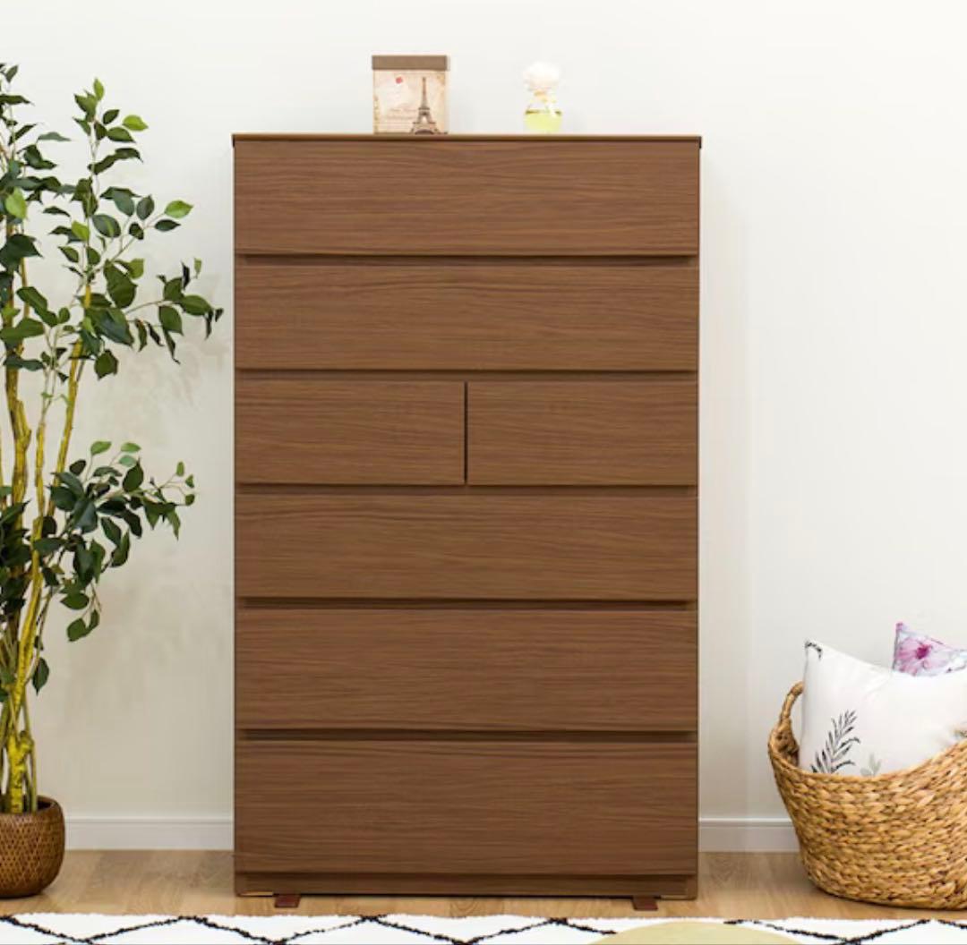 【55%オフ！】6段 タンス チェスト ニトリ ニトリ（NITORI） チェスト 白 衣類収納 コンパクト たんす (エレアK