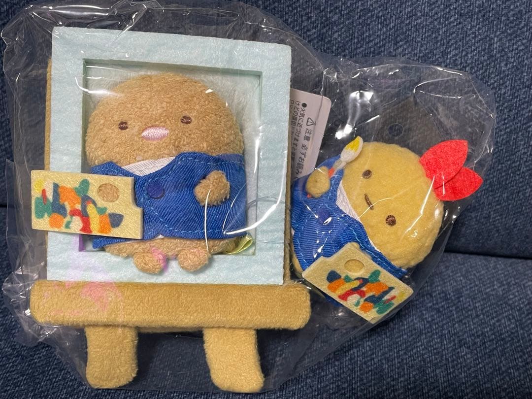 すみっコぐらし　ゴッホ展　てのりぬいぐるみセット　名古屋限定 名古屋展限定グッズ | ゴッホ展 公式ウェブサイト