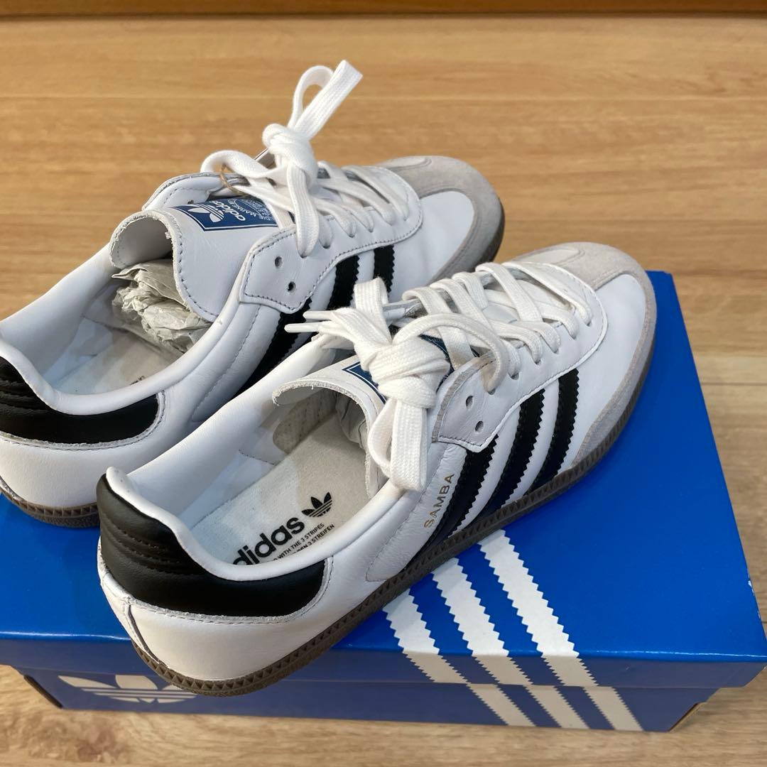adidas SAMBA OG B75806 ホワイト　23.5cm
