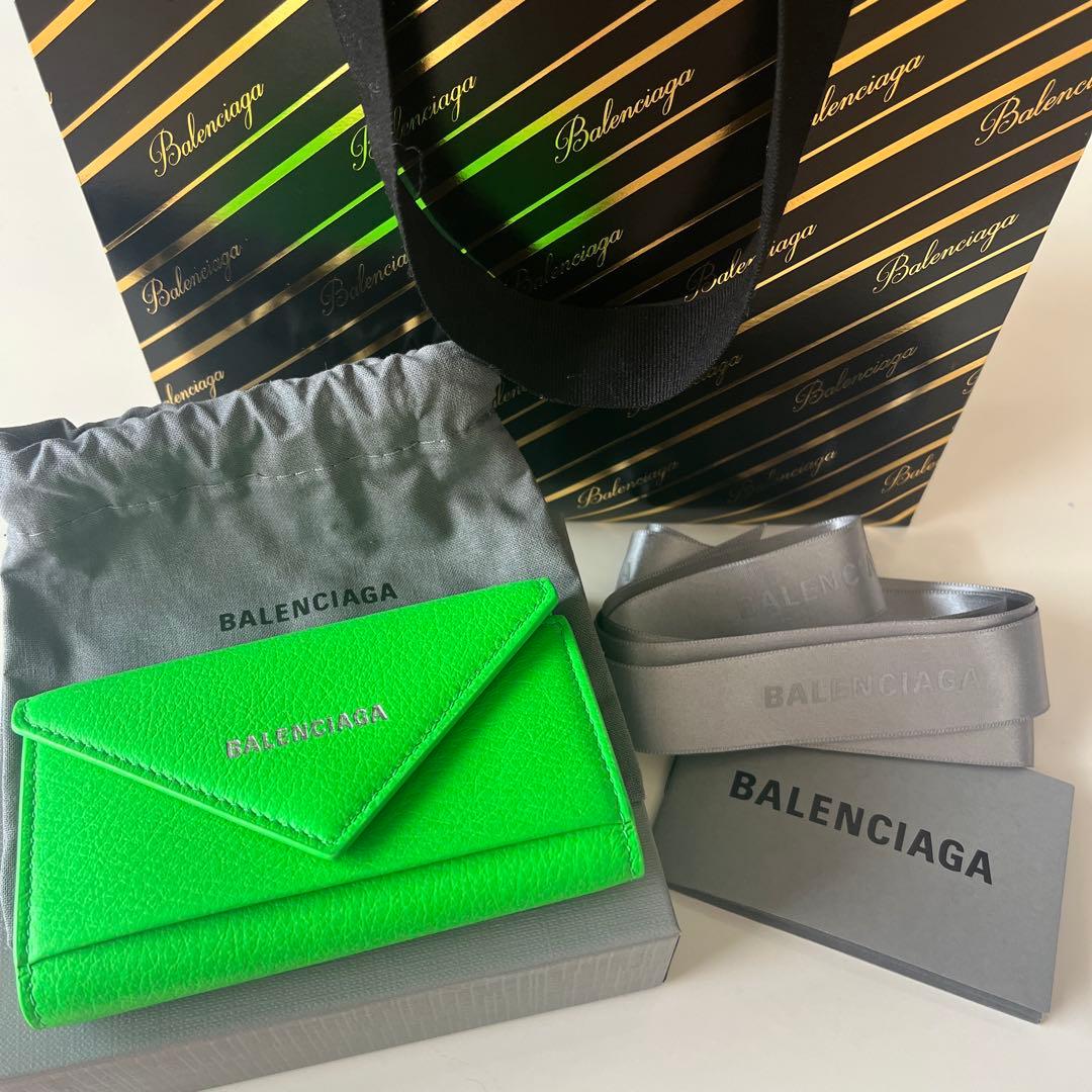 ✨美品✨ バレンシアガ キーケース フローグリーン バレンシアガ BALENCIAGA BALENCIAGA バレンシアガ キーケース 650118