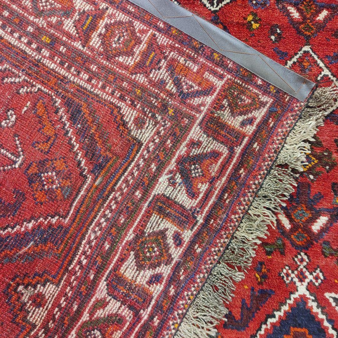 ペルシャ絨毯シ－ラーズ産 245x170 クリーニング済 shiraz