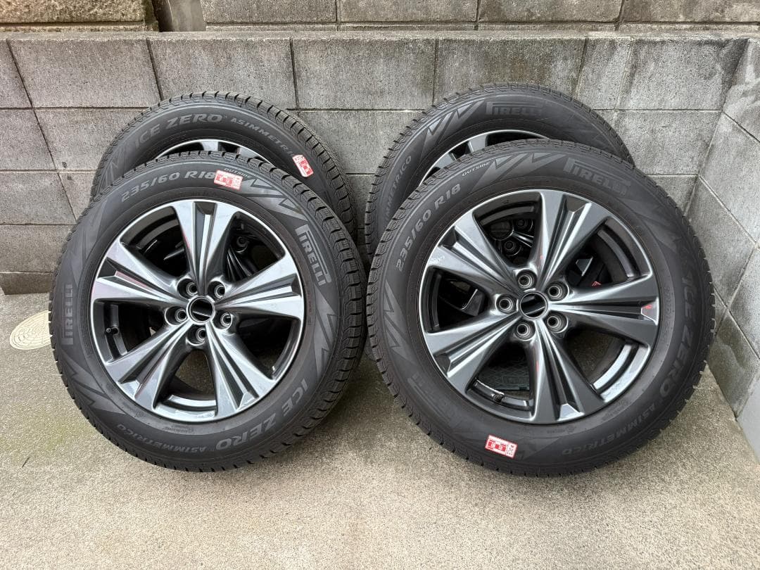 CX60/CX80純正18インチアルミホイール　スタッドレスタイヤセット CX60/CX80純正18インチアルミホイール スタッドレスタイヤセット