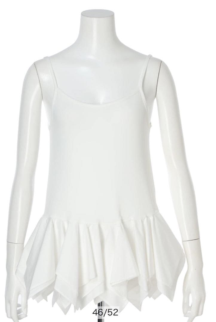 新品未使用】CADUNE 神崎恵 フリルキャミソール 白 - メルカリ
