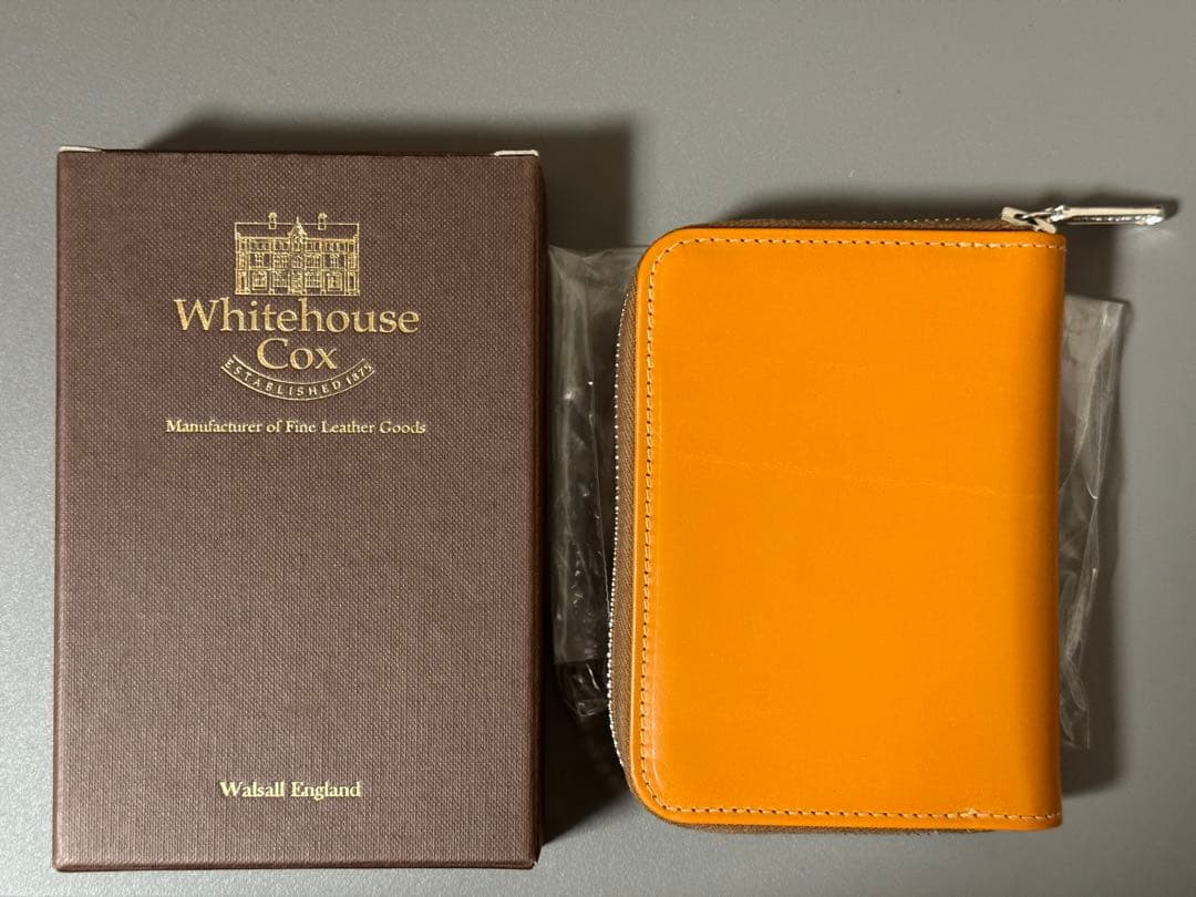 whitehousecox ZIP WALLET ホワイトハウスコックス OUTLET）Whitehouse Cox ホワイトハウスコックス LONG ZIP WALLET