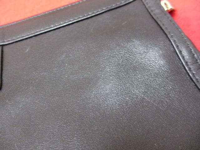 優*輝様 (6AA1656)セリーヌ セカンドバッグ クラッチバッグ レザー D