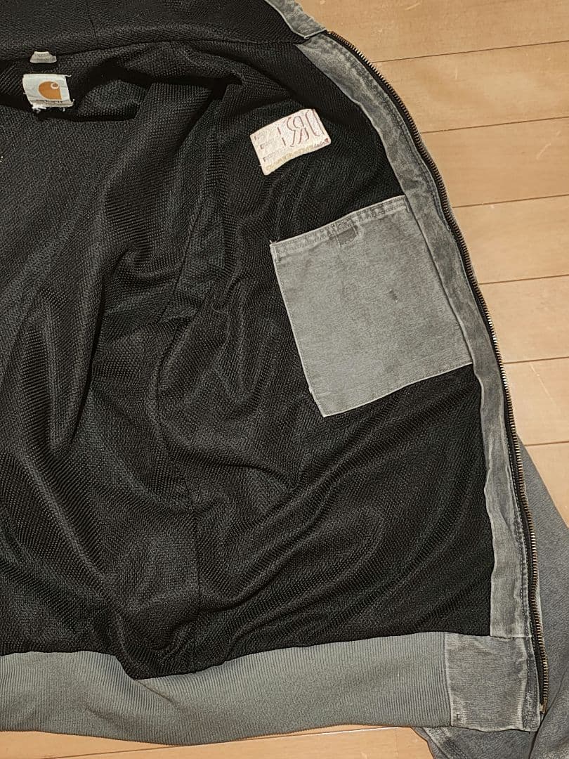 お*し様 Carhartt アクティブジャケット 希少色セメントグレー 野村訓