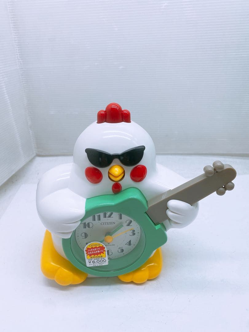 レトロ☆CITIZEN エレキドリ 目覚まし時計 アラームクロック 箱 説明