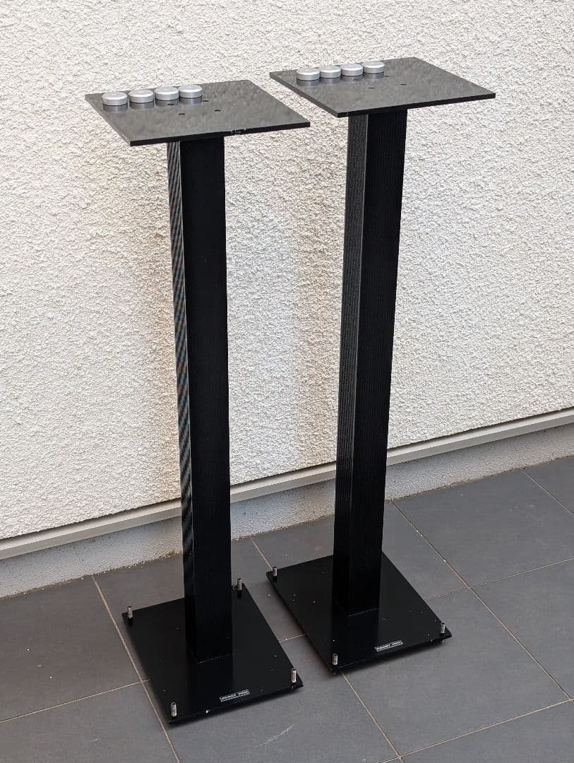 【廃盤レア】REQST スピーカースタンド RKST-90 ペア スパイク付き スピーカースタンドRKSTシリーズ - REQST