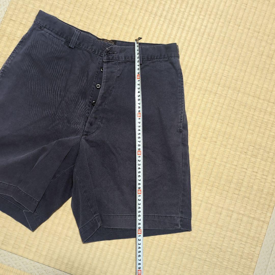 RRL Ralph Lauren 三ッ星ビンテージネイビーショートパンツ 31