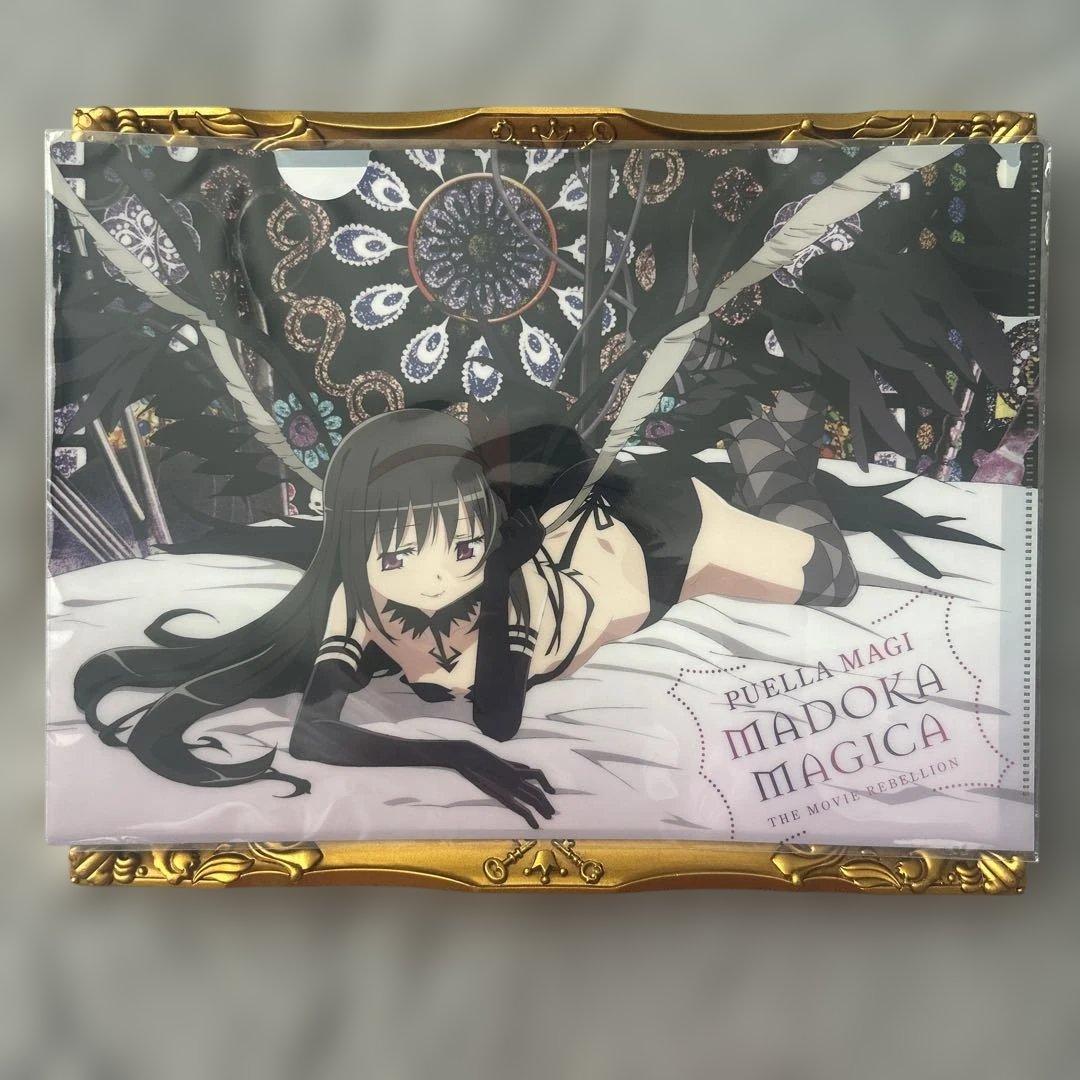 セガ描き下ろし 悪魔ほむらクリアファイル まどか☆マギカ 暁美ほむら