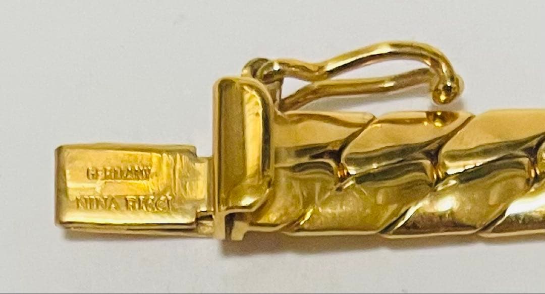 ◇ 値下げ‼️新品‼️ドイツ製ニナリッチヴィンテージゴールドレス