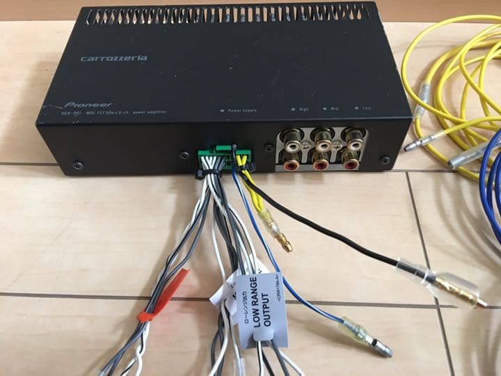 パイオニア カロッツェリア DEH-P01 付属アンプ - メルカリ