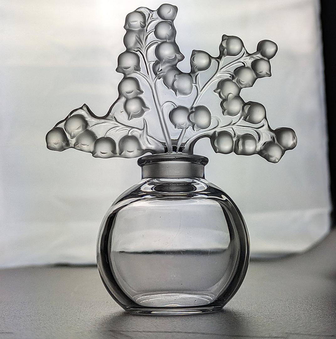 せさみさん専用 萌えるすずらん☆ラリック 香水瓶 クレール