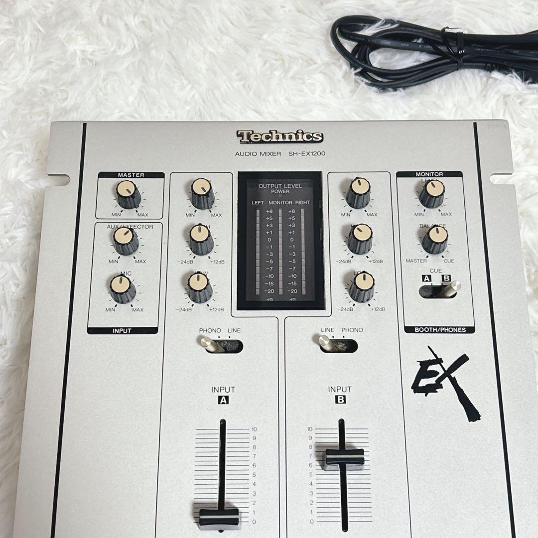 極美品】Technics テクニクス SH-EX1200 DJミキサー - メルカリ