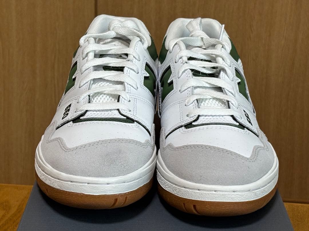 [美品]ニューバランス550 ホワイトグリーン　26.5cm 箱あり