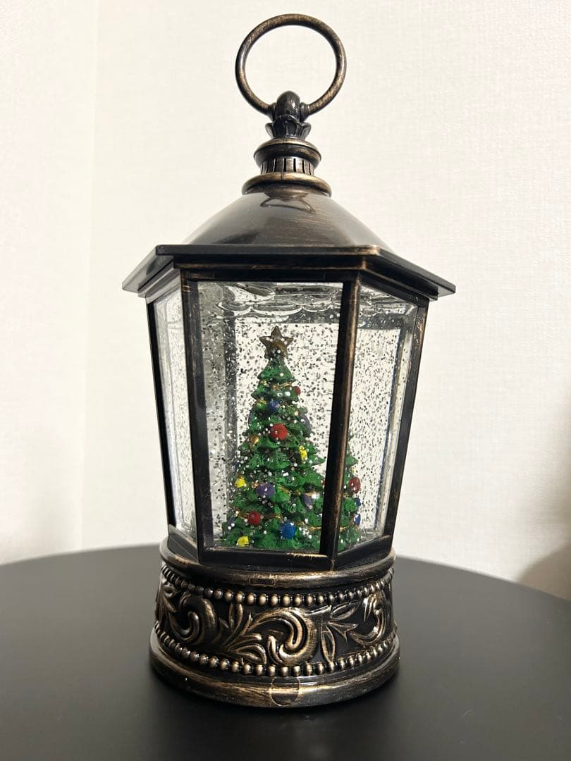 【箱付】ハルモニア ヘキサゴン ランタン ツリー スノードーム クリスマス 箱付】ハルモニア ヘキサゴン ランタン ツリー スノードーム